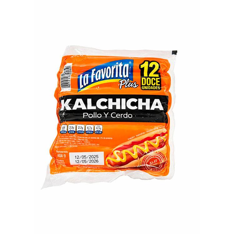 Salchicha de pollo y cerdo 10uni